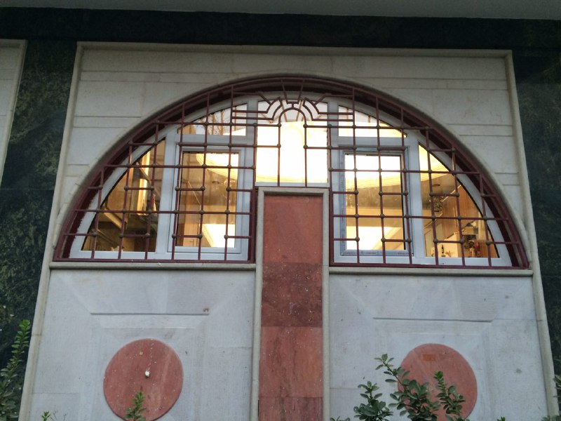 تولید پنجره upvc در اشکال شکسته و هلالی