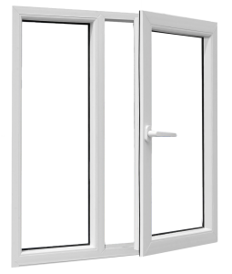 پنجره upvc دو حالته