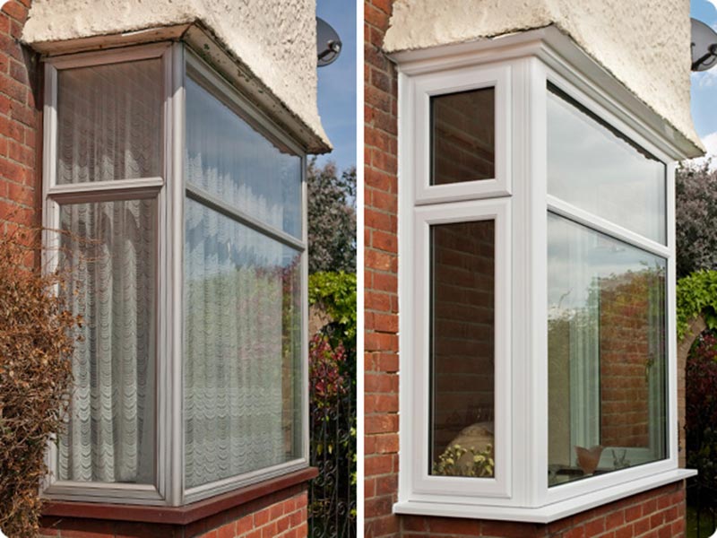 تعویض پنجره قدیمی با پنجره upvc