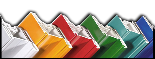 تنوع پنجره دوجداره رنگی