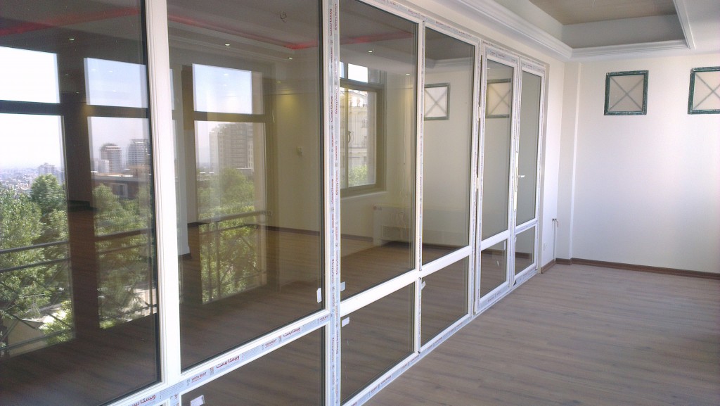 پارتیشن دوجداره upvc