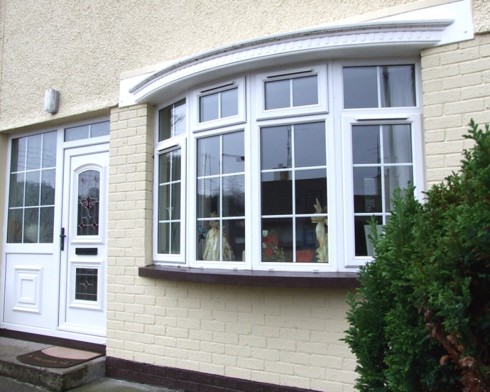 تغییر رنگ و افتادگی پنجره upvc