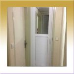 درب سرویسی دوجداره UPVC