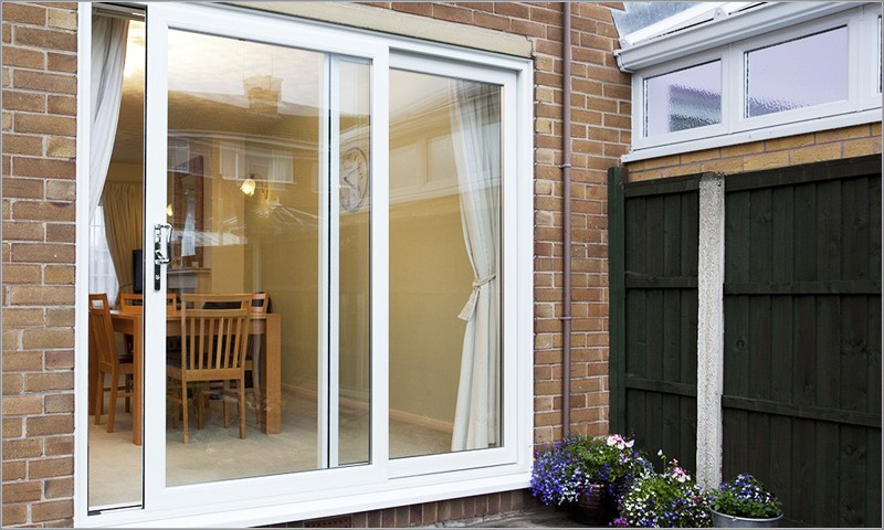 درب پاسیو UPVC 1